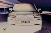 AUDI AG€¦ · Audi Q7 TDI 5 plazas Datos en mm Dimensiones con peso en vacío del vehículo. Capacidad del maletero¹ 890/2.075 l (segundo valor: con respaldo del asiento posterior