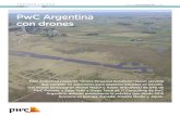 PwC Argentina con drones€¦ · Drones permite cubrir grandes distancias y conocer el estado del terreno y los objetos, ingresar a ubica - ciones de difícil acceso y obtener imágenes