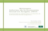 Resumen Informe de la Economía Social en Aragón, 2015 - Cátedra Economia …catedraeconomiasocial.unizar.es/.../Resumen-informe.pdf · 2016. 12. 12. · 3 1. INTRODUCCIÓN Por
