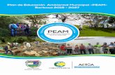 PLAN DE EDUCACIÓN PEAM-BARBOSA 2018 2027 AMBIENTAL...ambiental del municipio, en clave de conservación, se propone la evaluación y actualización de los programas y proyectos que