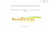 Centro de Bem-Estar de Bairrocbebairro.pt/wp-content/uploads/2017/01/programa-acao... · 2018. 6. 28. · Sinalização sonora na resposta social ATL e na zona de cargas e descargas