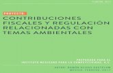 Contribuciones fiscales y regulación relacionadas con · Licencias Ambientales. Sin embargo, la dificultad de la reconciliación de datos en Colombia se deriva del esquema no consolidado