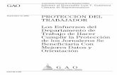 GAO-02-1130 Proteccion Del Trabajador: Los Esfuerzos del ...cumplir las leyes que protegen al jornalero. Septiembre de 2002 ... Apéndice I Identificación y Selección de los Organismos