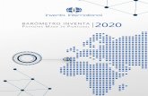 BARÓMETRO INVENTA P M 2020 ATENTES ADE N ORTUGAL ... patente Europeia por milhão de habitantes, para um conjunto selecionado de países, incluindo Portugal. Pedidos de patente em