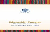 New Educación Popular - Mercosur Social Solidariovalijapedagogica.mercosursocialsolidario.org/archivos/hc/... · 2019. 8. 30. · Panamá, El Salvador, Perú, Chile y Argentina.