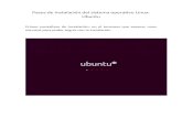 tecdanike.files.wordpress.com€¦  · Web viewPasos de Instalación del sistema operativo Linux: Ubuntu Primer pantallazo de instalación: en el tenemos que esperar unos minutos