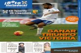 CD Tenerife UE Llagostera Temporada 15/16 • 21/2/16 · 2016. 2. 21. · Domingo 21 de febrero de 2016 • 26ª jornada • Liga Adelante Estadio Heliodoro Rodríguez López •