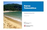 Xarxa Telemàtica - Agència Catalana de l'Aiguaaca-web.gencat.cat/aca/documents/ca/platges/2015_Informa...3 1. Novetats 2015 2015 Introducció de dades Gestió de les dades 2ª reunió