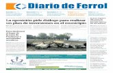 Diario de Ferrol€¦ · El BNG opina que Ferrol necesita un “cambio radical en su política económica” y que para eso “es fundamental contar con un presupuesto municipal para