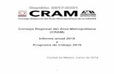 Consejo Regional del Área Metropolitana (CRAM) Informe ...€¦ · General de Asuntos Jurídicos de la ANUIES, el 2 de febrero de 2018, la normatividad relacionada con los ejes temáticos