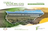 Catalogo FDLP2020 Actividades WIP (09032020) · 2020. 3. 10. · 19:00 – 21:00 h. Exhibición de Parkour Lugar: Zona Actividades Deportivas Organiza: Diputación de Jaén 20:00
