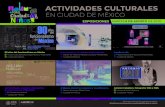 ACTIVIDADES CULTURALES - gob.mx · 2019. 7. 12. · ACTIVIDADES CULTURALES EN CIUDAD DE MXICO 90 años del funcionalismo en México Museo Casa Estudio Diego Rivera y Frida Kahlo Ciudad