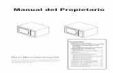 Manual del Propietario - ACP, Inc. · 2018. 6. 18. · Es importante no frustrar ni forzar los seguros de interbloqueo. B. NO coloque entre la superficie frontal del horno y la puerta