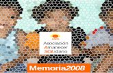 ASOL MEMORIA 2008 · Quiero resaltar la solidaridad de diversos Ayuntamientos con nuestros proyectos: en primer lugar, el convenio firmado con el Ayuntamiento de Burjassot (Valencia)