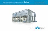 condensador evaporativo Cube información técnicasoldado, fabricación de partes y ensamblaje, los componentes del condensador son fabricados, inspeccionados, ensamblados y probados