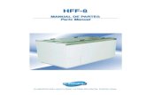 HFF-8 · condensador sucio, falta de circu- limpie el condensador y permita lacion del aire la circulacion del aire. 18 hff-8 problema posible causa solucion poco frio el refrigerador