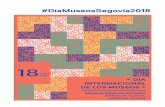 #DíaMuseosSegovia2018 - Segovia. Turismosegoviaturismo.es/images/.../FOLLETODIM-COMPLETO.pdf · CAPITAL y PROVINCIA, para celebrar el Día Internacional de los Museos con una actividad