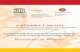 CÁTEDRA UNESCO - default-unibg-d7cl2.prod.cineca.it · Publicaciones: • “La conditionnalité dans la coopération internationale”, ed. COE Cameroun, Yaoundé, 2005 • “Effectivité