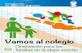 Delegación de Asuntos Sociales · 2012. 3. 23. · • Colegios privados concertados y colegios privados. EDUCACION PRIMARIA (E .P .) Constituye la primera etapa de la educación
