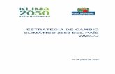 ESTRATEGIA DE CAMBIO CLIMÁTICO 2050 DEL PAÍS VASCO · En el año 2014, el Grupo Intergubernamental de Expertos sobre el Cambio Climático (IPCC, por sus siglas en inglés) hacía
