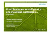 Contribuciones tecnológicas a una movilidad sustentable€¦ · Contribuciones tecnológicas a una movilidad sustentable . Mercado de las innovaciones Buenos Aires, 15 Septiembre