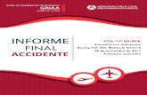 COL-17-50-GIA · Grupo de Investigación de Accidentes – GRIAA GSAN-4.5-12-036 Versión: 03 Fecha: 16/08/2017 Accidente N14115 1 FINAL COL-17-50-GIA Encuentro con turbulencia