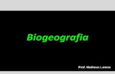 Biogeografia - WordPress.com · –Microtérmicas: espécies adaptadas a temperaturas baixas; •Solo: base de sustentação e fonte de nutrientes; •Relevo: grande influência na