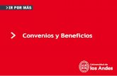 Convenios y Beneficios - Universidad De Los Andes · 2020. 4. 28. · Plan de cuenta corriente costo $0 por los primeros 12 meses. Desde el mes 13 en adelante continúa el costo $0