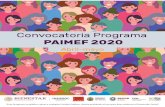 PAIMEF 2020 - Gobierno del Estado de Veracruzrepositorio.veracruz.gob.mx/ivm/wp-content/uploads/... · 1. Tener un buen dominio de la variante lingüística, avalado por la comunidad