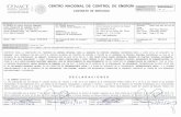 CENTRO NACIONAL DE CONTROL DE ENERGÍA 800059644€¦ · contrato para la prestaciÓn del "servicio de limpieza integral para la gerencia de control regional occidental"abril a junio