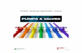 POST SHOW REPORT 2015 - portalbec.com · Agradecemos a aquellas EMPRESAS VISIONARIAS que han participado en la 1ª edición de Pumps & Valves!. Consulte las firmas participantes.