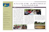CLUB DE AJEDREZ TAJAMAREl Club de ajedrez Taja-mar ha participado muy activamente en el festival desde su comienzo, siendo sus jugadores los respon-sables del montaje y dis-tribución