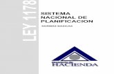 SISTEMA NACIONAL DE PLANIFICACIONs5812ee35d50ff6fd.jimcontent.com/download/version/1427770602/… · SISTEMA NACIONAL DE PLANIFICACION NORMAS BASICAS . Este documento se ha diseñado