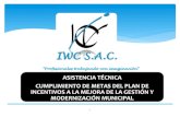 IWC S.A.C. - iwcperu.com€¦ · cronograma de trabajo de cumplimiento de las metas del plan. Evaluación de calidad de los productos desarrollados por el cliente. 5 “Profesionales