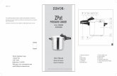 ZPot - images-na.ssl-images-amazon.com · libro de instrucciones. Le fabricant se reserve le droit de modifier les modèles décrits dans la brochure. Version 1.01 1. Pressure Cooker