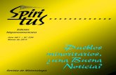 spiritus.com.ec 234.pdf · Marzo de 2019 Edición hispanoamericana Presentación Birgit Weiler • El Sínodo Panamazónico: lo que está en juego Jean-François Petit • El Documento
