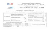 Evaluation des acquis en langue basque HIRUGARREN ZIKLOANwebetab.ac-bordeaux.fr/Primaire/64/IENStJeanDeLuz/... · Zuzenketa 1 - 5 - 3 - 6 - 4 - 2 (puntu bana erantzun zuzen bakoitzeko)