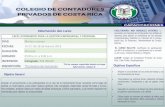 Información del curso: FACILITADORA: ANA GONZÁLEZ …contadores.cr/fundacon/CURSOS/2019/FEBRERO/PDF/24EXCELINTER.pdfEL CURSO INCLUYE: Certificado de participación con 80% de asistencia