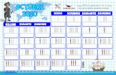 OCTUBRE - actiludis.com … · OCTUBRE Para usar el calendario matemático con Scratch. 2020 c DIVENDRES DILLUNS DIJOUS DISSABTE DIUMENGE DIMARTS DIMECRES. Created Date: 9/20/2020