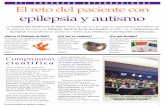 epilepsia y autismo - Colegio de Médicos de La Rioja · 2017. 9. 27. · síndrome de los espasmos infantiles es una encefalopatía epiléptica de la infancia, grave (catastróﬁca)