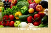 Fruits & Veggies...Use fresh vegetables and fruits that are in season. They are easy to get, have more lavor, and are usually less expensive. tour local farmer's market is a great