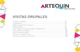 VISITAS GRUPALES - Museo Artequin Viña del Mar · Comprender nuevas herramientas de comunicación no verbales. ·Desde los 10 años. POSIBILIDADES CREATIVAS Realizar ejercicios de