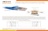 Cable de interconexión Cat - Nexxt Solutions · 2020. 3. 20. · Cable de interconexión Cat.6A S/FTP, multifilar, con revestimiento tipo CMR Nuestro cable de par trenzado blindado