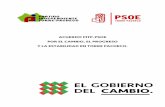 ACUERDO PITP-PSOE POR EL CAMBIO, EL PROGRESO Y LA … · 2015. 11. 9. · acuerdo pitp-psoe por el cambio, el progreso y la estabilidad en torre pacheco. 3 ii. acuerdo programÁtico