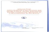 Informe Final 248 efectuada en - Río Bueno, Chile...unidad de auditorÍa e inspecciÓn ptra n° 16.001/2011. remite informe final n° 37, de 2011, sobre auditorÍa a los recursos