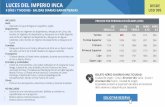New LUCES DEL IMPERIO INCA · 2016. 1. 17. · LUCES DEL IMPERIO INCA 8 DÍAS / 7 NOCHES · SALIDAS DIARIAS GARANTIZADAS DÍA A DÍA D1 LIMA A su llegada a Lima, recibirá asistencia