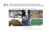 Responsabilidad Extendida del Productor (REP) en la ...€¦ · Responsabilidad Extendida del Productor (REP) en la Gestión de Residuos Sólidos Electrónicos (RSE) Dr. Günther