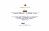 Documento 6 PLAN DE MODERNIZACIÓN PARA LA …. 6...Proyecto Plan Multidisciplinario para la Modernización de la Educación, Capacitación y Entrenamiento en Salud REPÚBLICA DE COLOMBIA