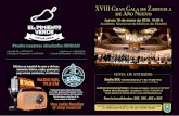 XVIII Gran Gala de Zarzuela de Año Nuevoradiosol.com/wp-content/uploads/2017/11/GALA-RADIO-2018-1.pdf · XVIII Gran Gala de Zarzuela de Año Nuevo Jueves 18 de enero de 2018, 19:30