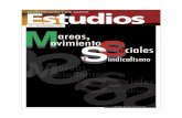 Estudios - Fundación 1 Mayo · MAREAS, MOVIMIENTOS SOCIALES Y SINDICALISMO FUNDACIÓN 1º DE MAYO C/ Longares, 6. 28022 Madrid Tel.: 91 364 06 01 1mayo@1mayo.ccoo.es